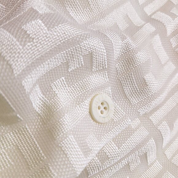 Vintage Fendi monogram sheer blouse - Picture 6 of 11